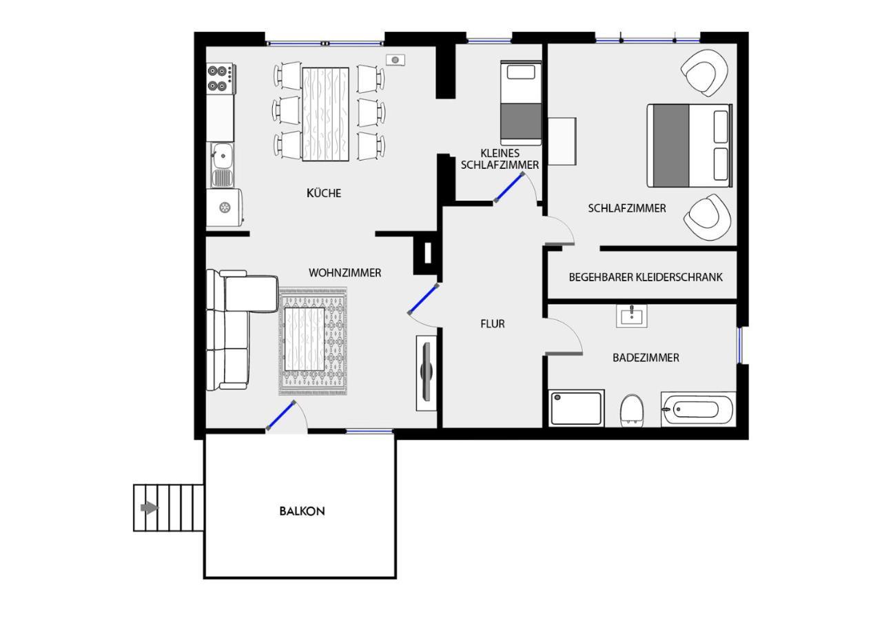 Ferienwohnung Zur Alten Ziegelei Bad Emstal 外观 照片